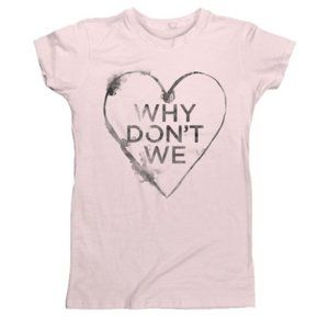 Official Why Don't We Merch Pink Watercolor Shirt